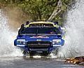 Maurício Neves und Eduardo Bampi fuhren im VW Race Touareg die zweitschnellste Zeit des Tages. Foto: Auto-Reporter/Volkswagen